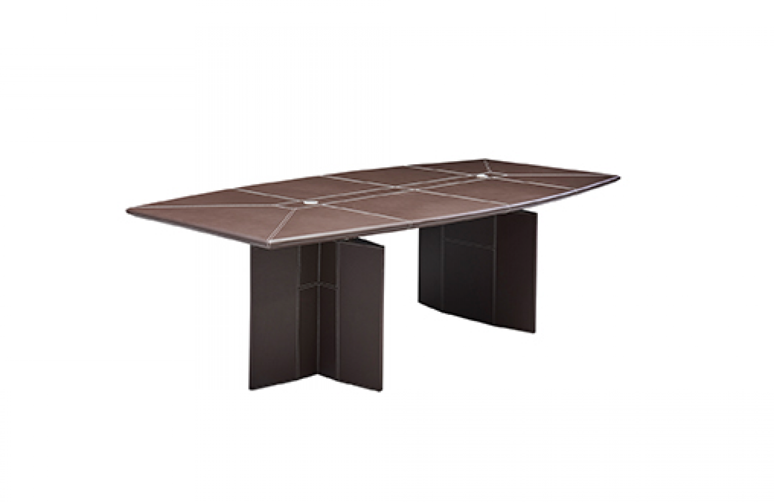 美廷理创 Office furniture Product 《Brown blank geometry conference table》【图1】