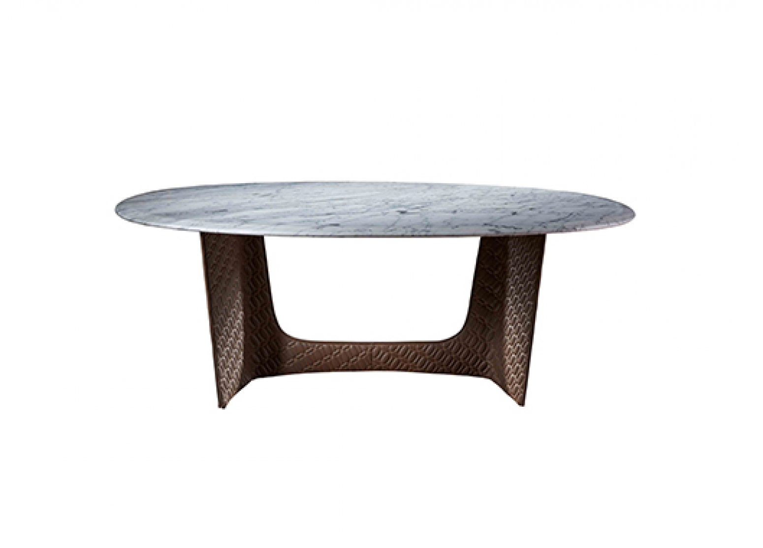 美廷理创 Home Furniture product 《Stone rhyme luxury grain oval table》