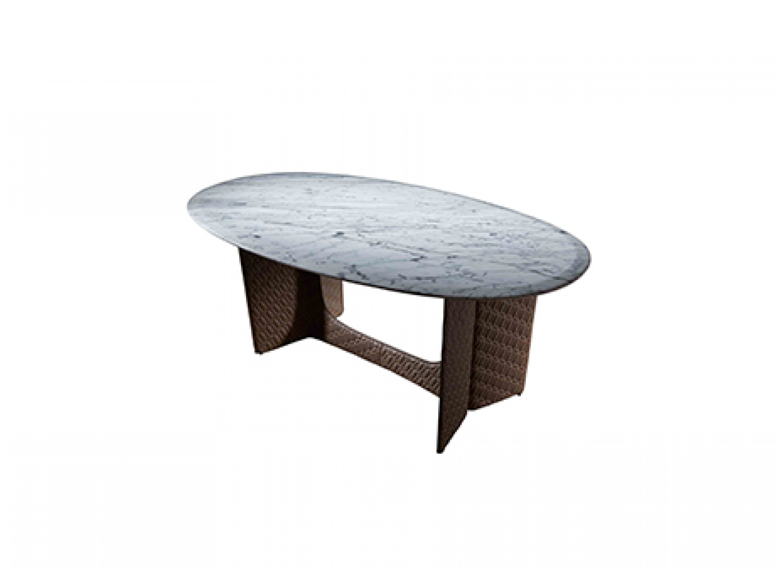 美廷理创 Home Furniture Product 《Stone rhyme luxury grain oval table》【图0】