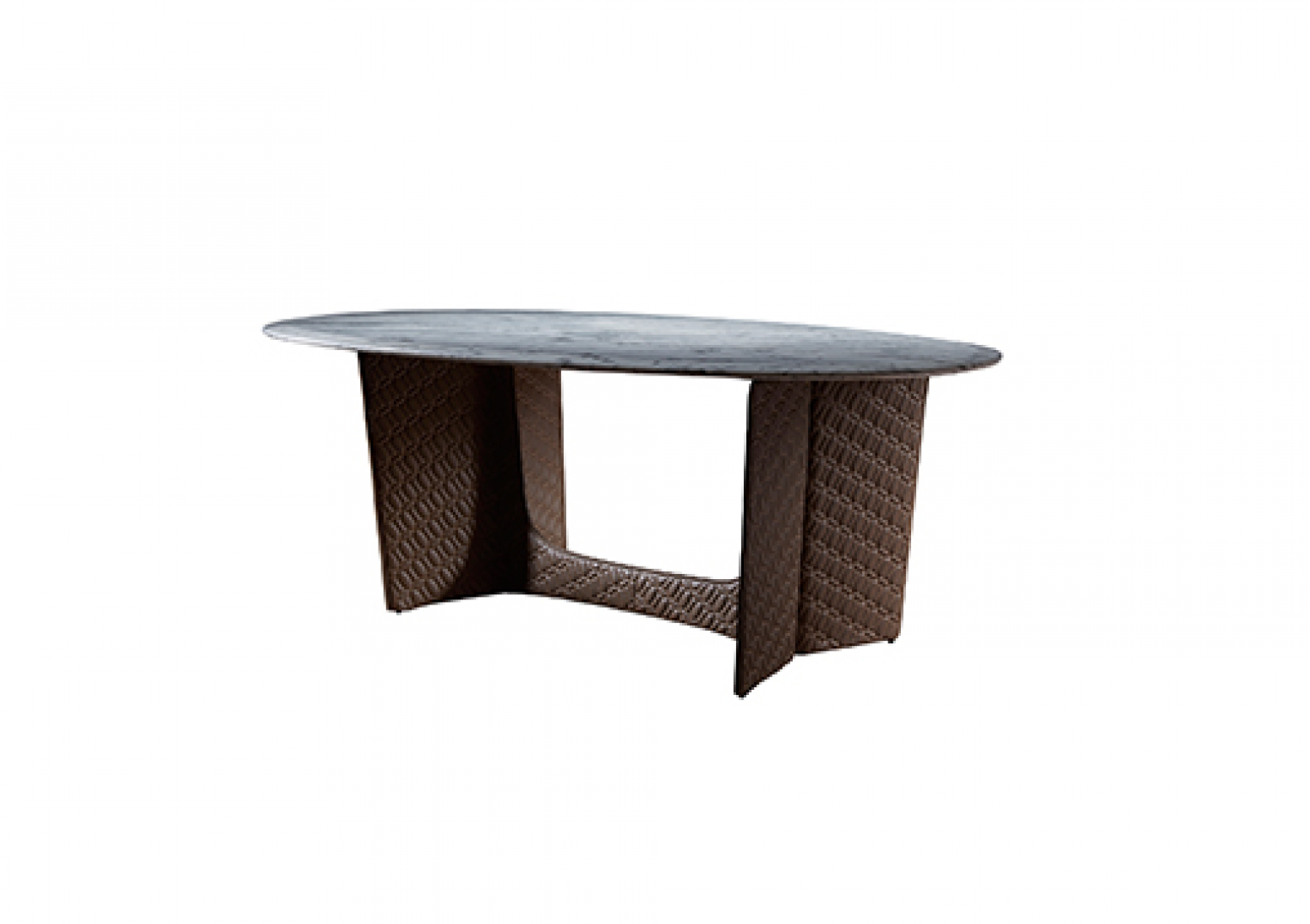 美廷理创 Home Furniture Product 《Stone rhyme luxury grain oval table》【图1】