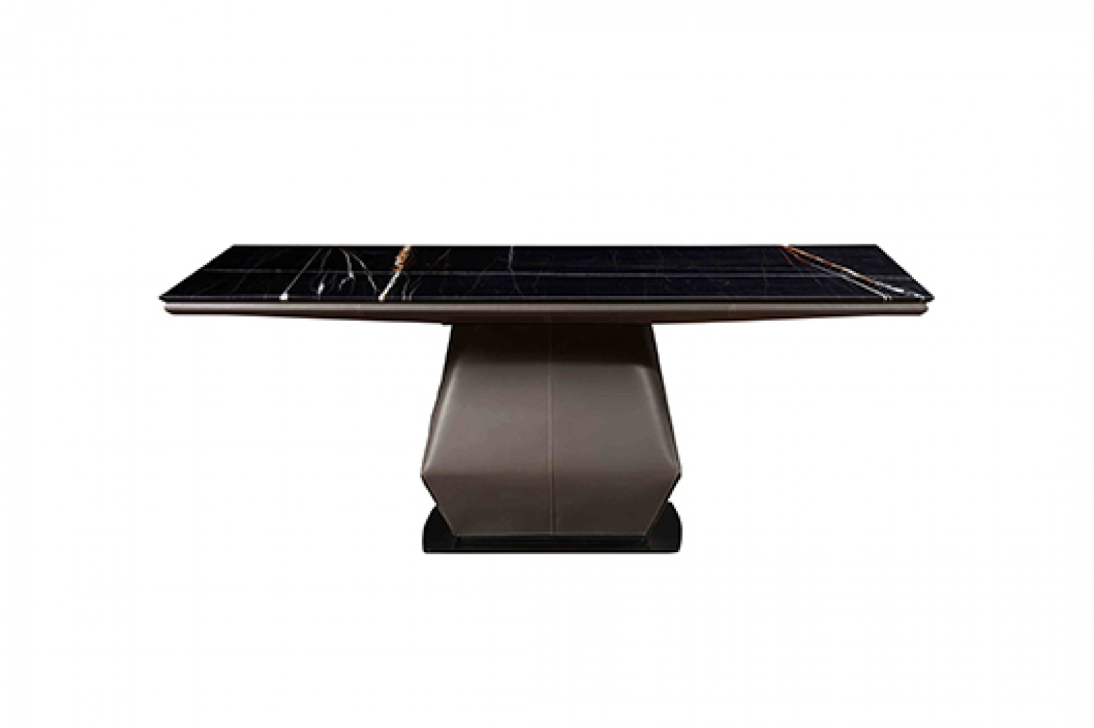 美廷理创 Home Furniture product 《Black crystal luxurious geometric dining table》