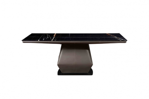 美廷理创Home Furniture《Black crystal luxurious geometric dining table》