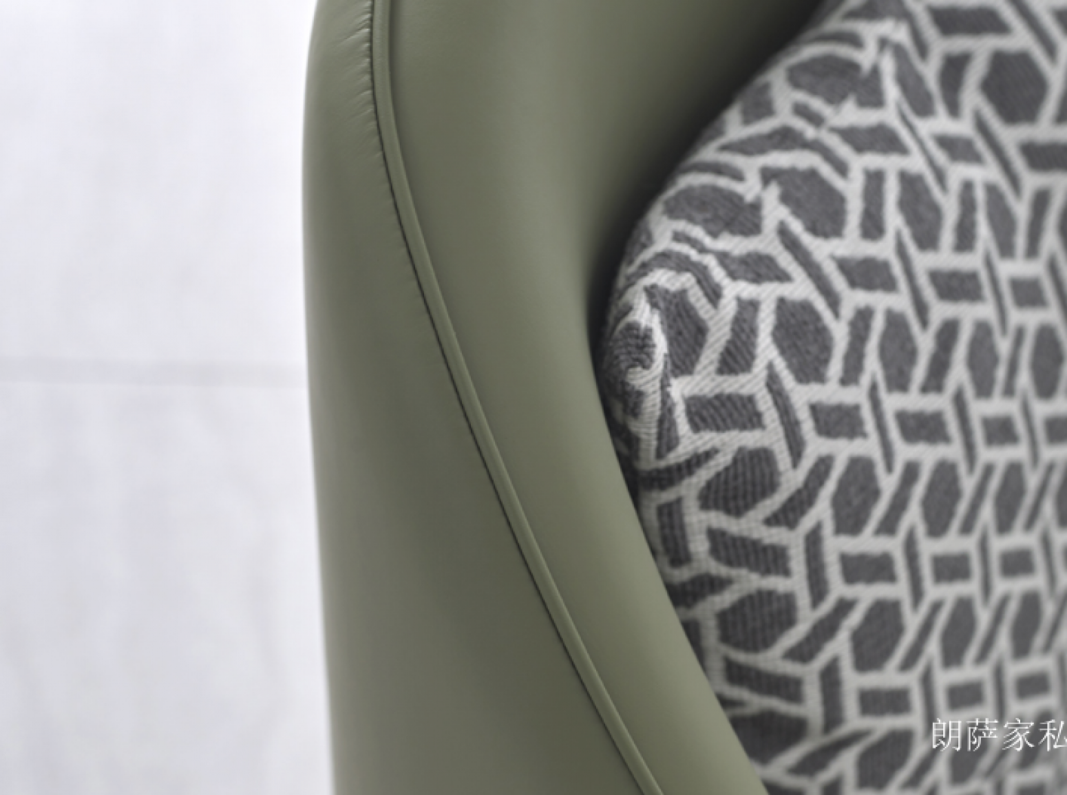 朗萨家私 Home Furniture Product 《Olive green elegant leisure chair》【图1】
