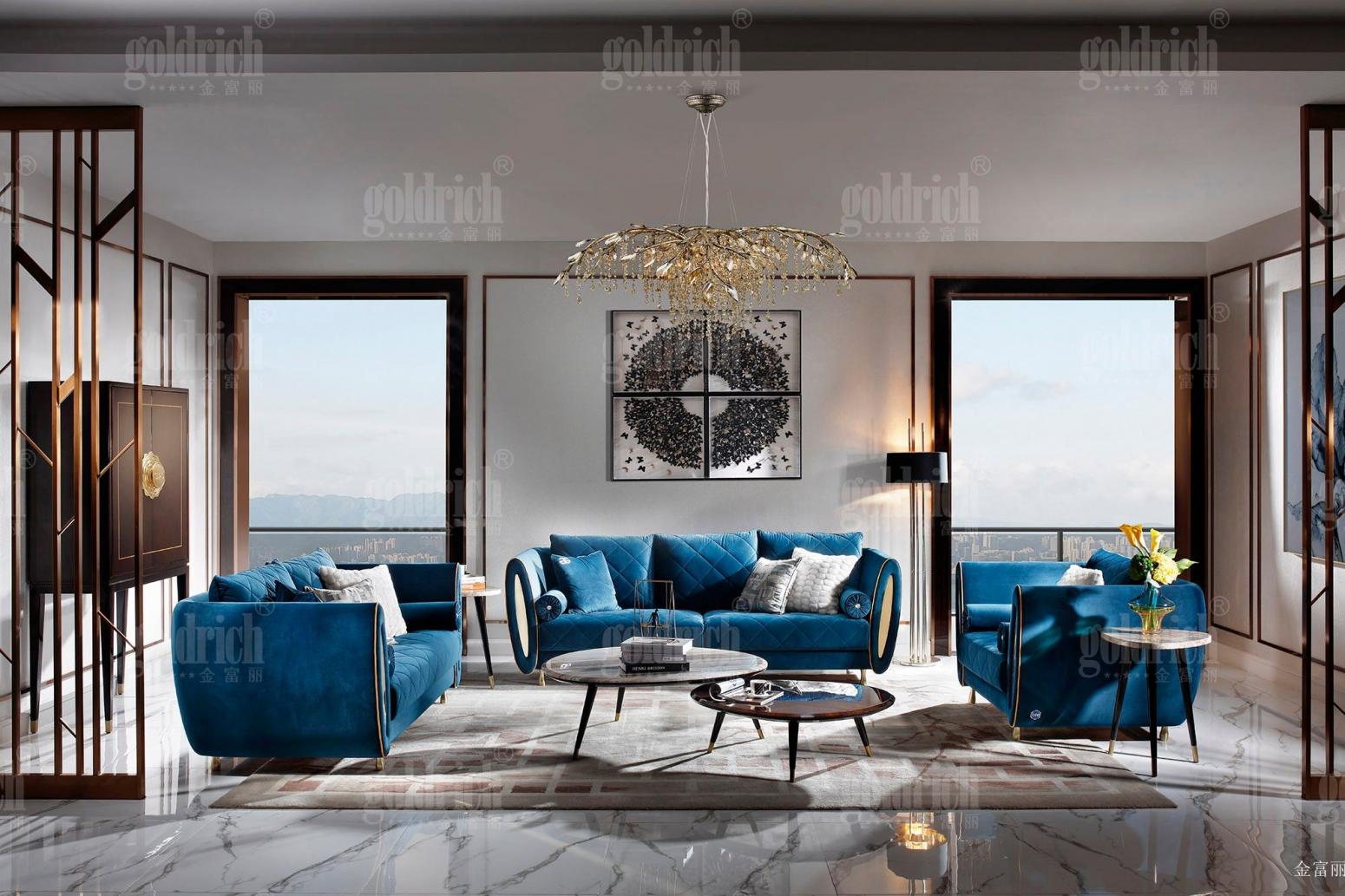 金富丽 Home Furniture Product 《Comfortable and distinctive fabric sofa》【图0】