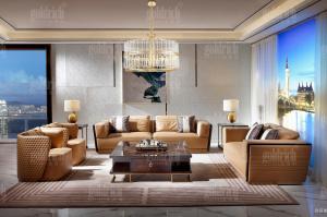 金富丽 Home Furniture product 《Light light luxury and comfortable sofa》议价
