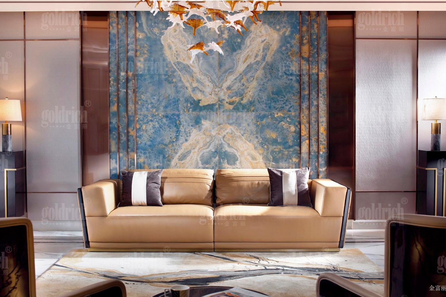 金富丽 Home Furniture Product 《Light light luxury and comfortable sofa》【图1】