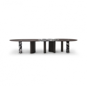 黛柏睿 Home Furniture product 《Marble solid wood dining table》议价