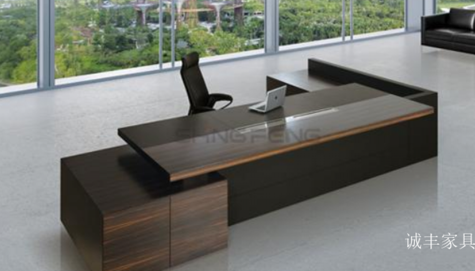 诚丰家具 Office furniture product 《"Caesar" large class desk》
