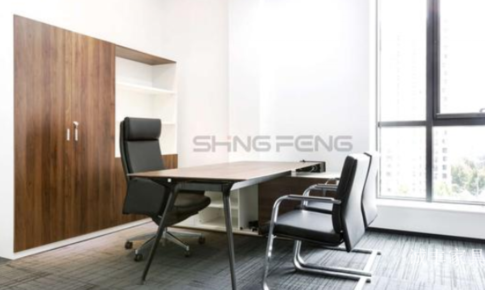 诚丰家具 Office furniture Product 《Simple and light luxury office desk》【图1】
