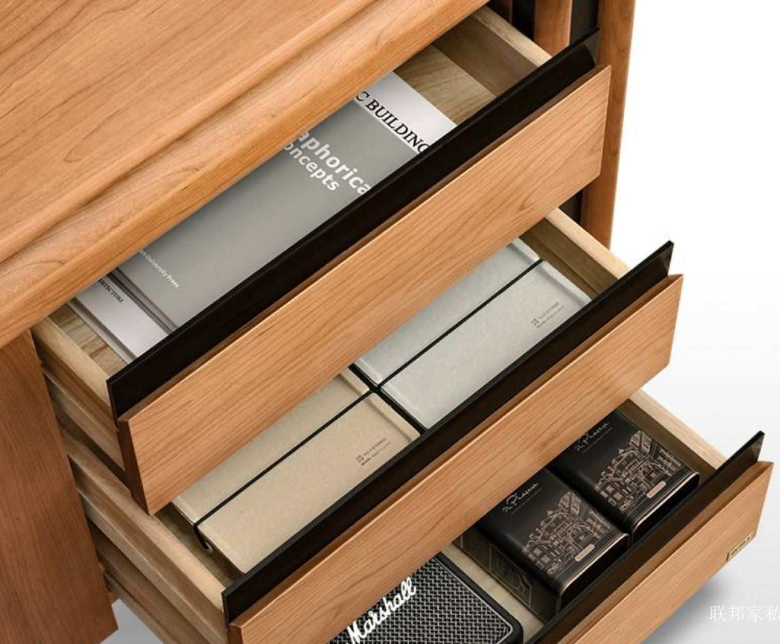 联邦家私 Office furniture Product 《Solid wood Rubik's cube desk》【图4】