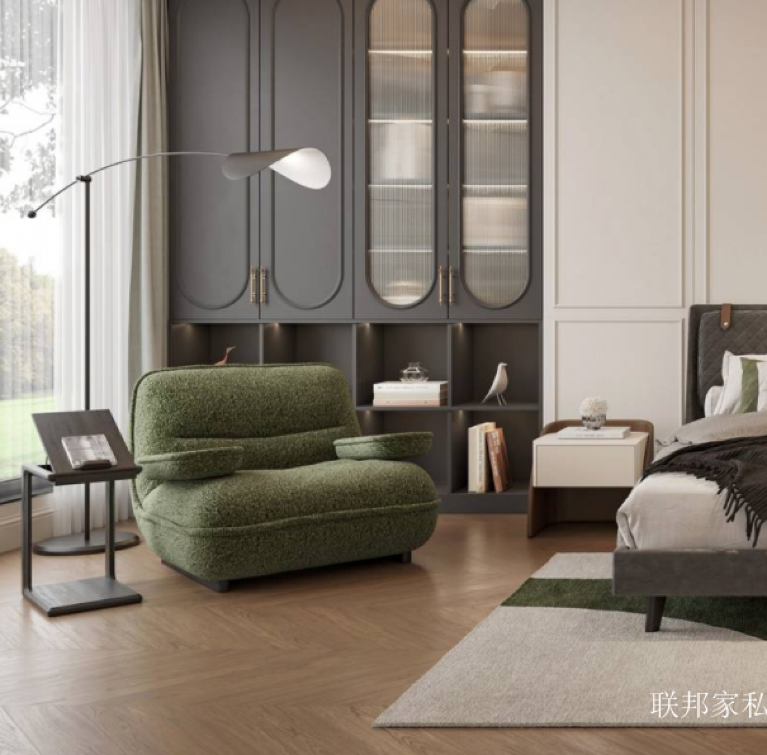 联邦家私 Home Furniture Product 《Beetle Lounge Chair》【图0】