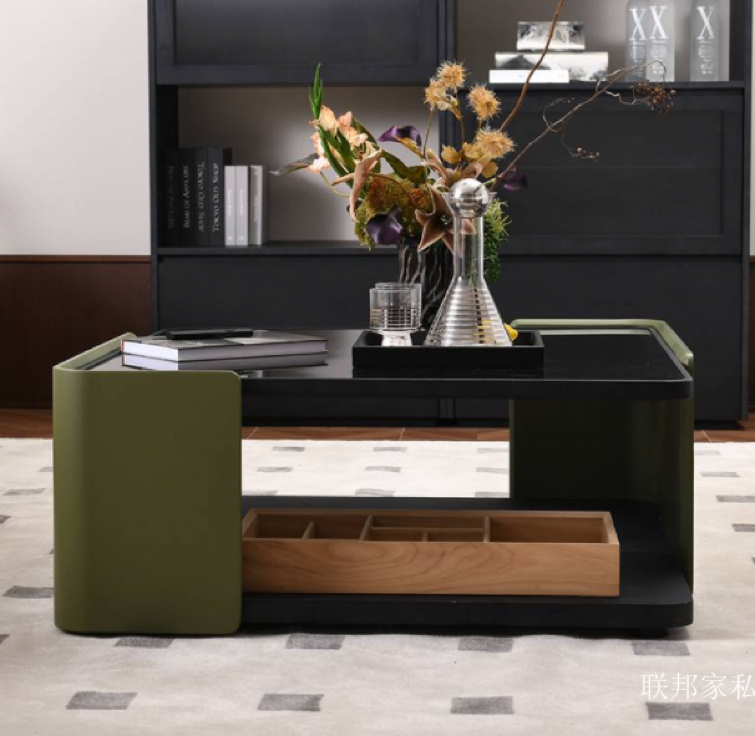 联邦家私 Home Furniture Product 《Square rhyme multi-function tea table》【图0】