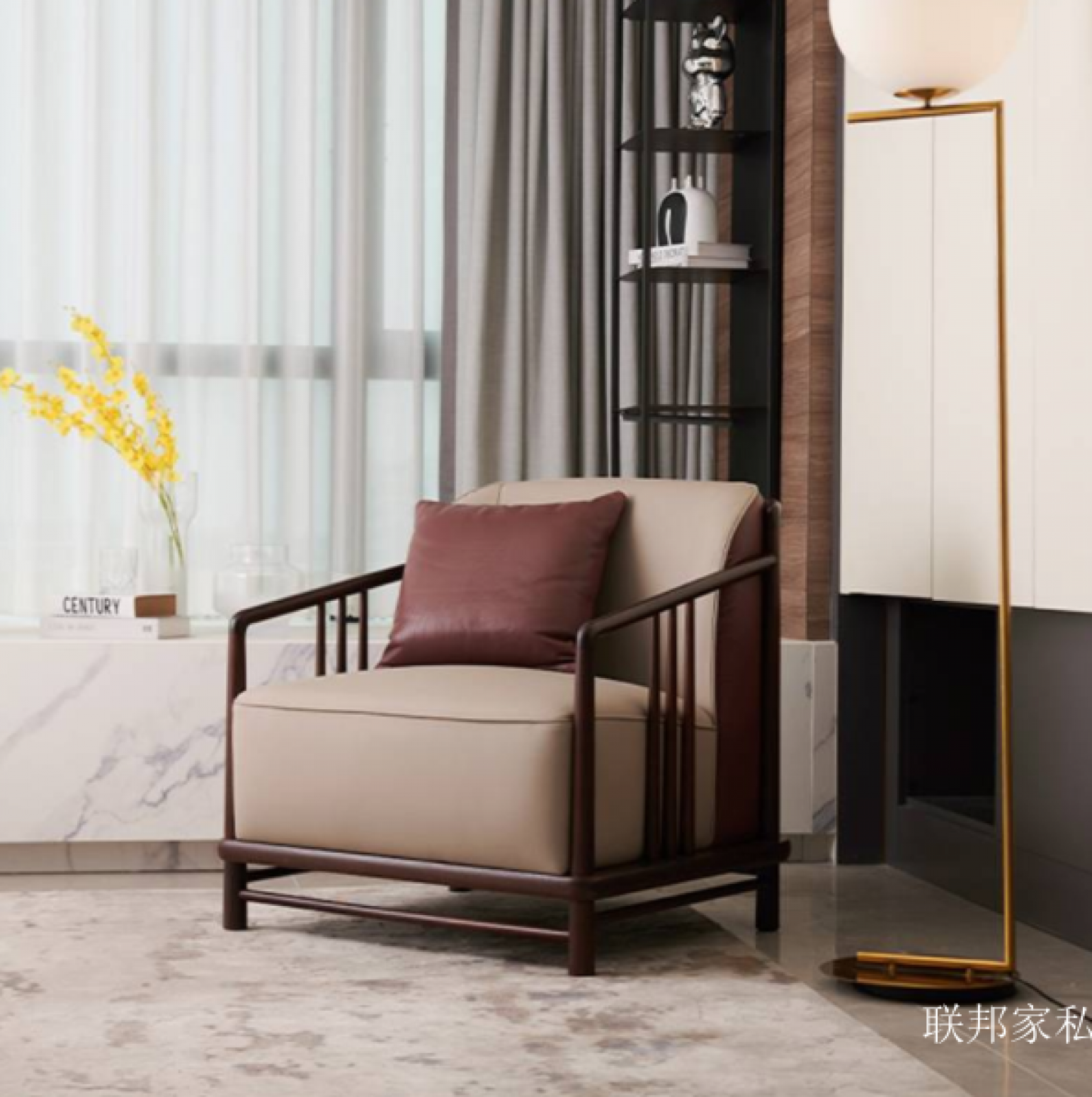 联邦家私 Home Furniture product 《Minimalist new Chinese casual sofa》