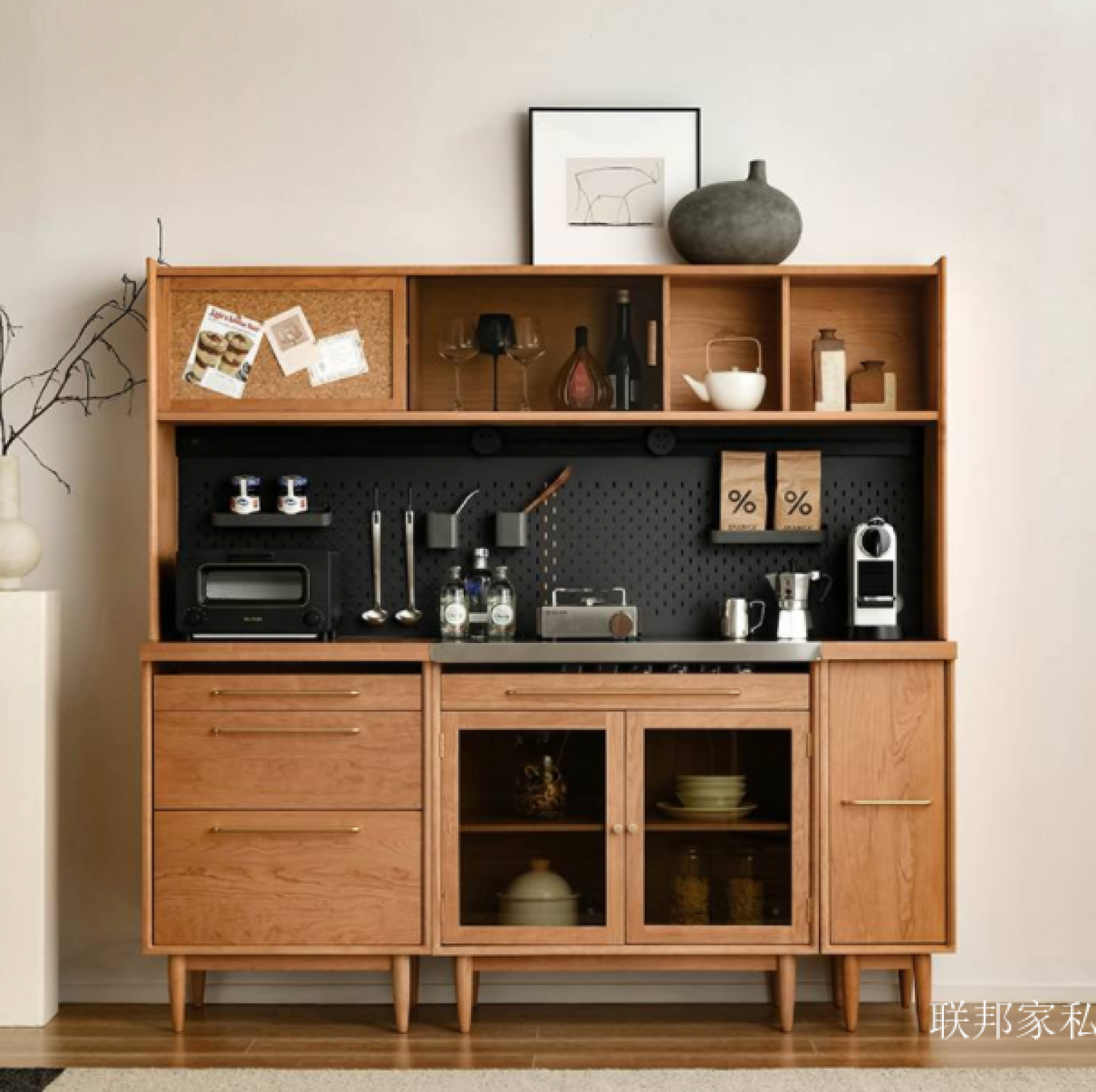 联邦家私 Bathroom furniture Product 《Cherry wood Japanese style cabinet》【图0】