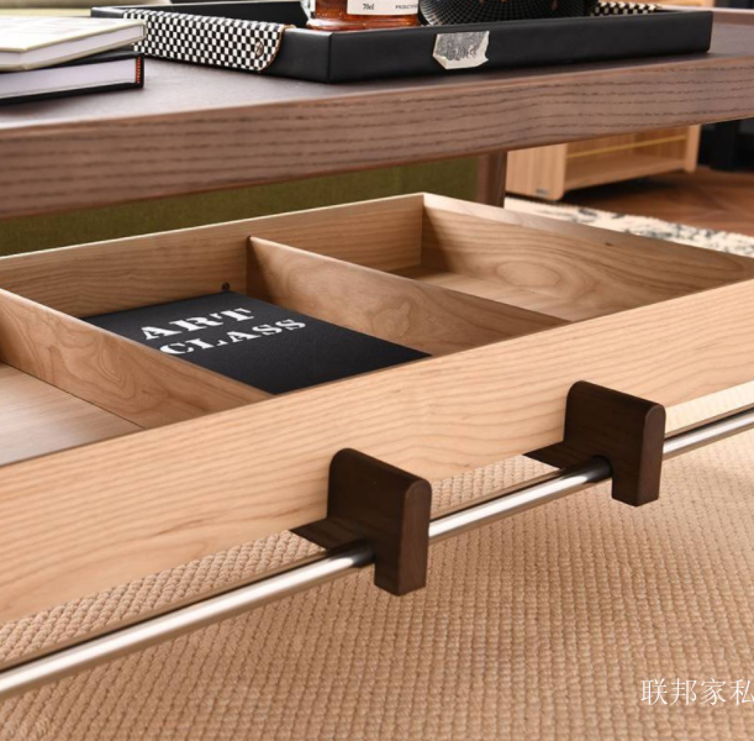 联邦家私 Home Furniture Product 《Floating ash wood tea table》【图1】