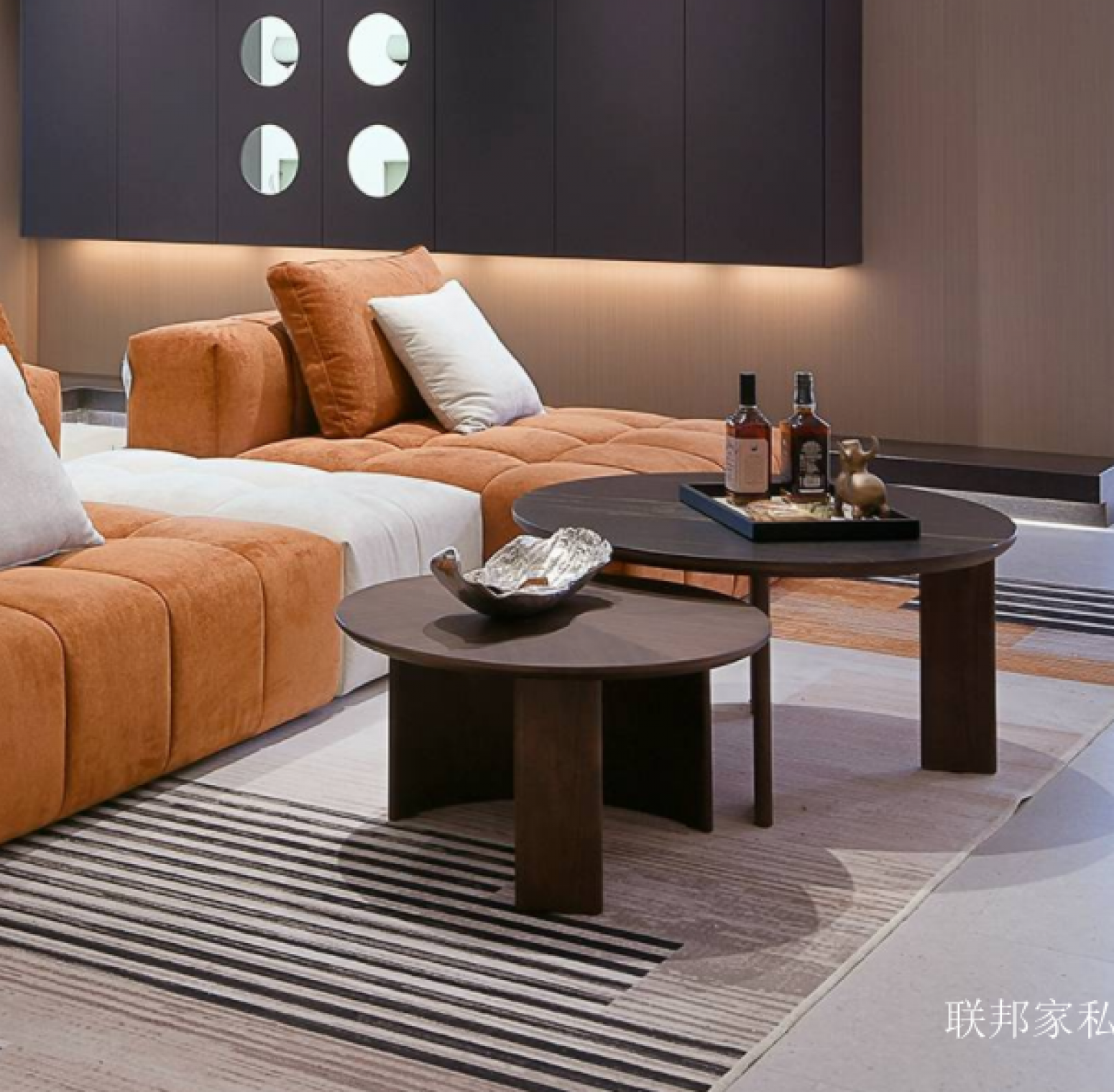 联邦家私 Home Furniture Product 《Combination round coffee table》【图2】