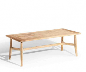 笋卯家居 Outdoor furniture product 《Light wood simple outdoor dining table》议价