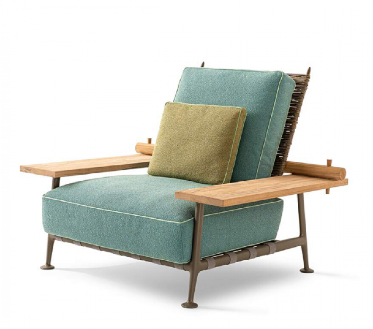 笋卯家居 Outdoor furniture Product 《Green outdoor leisure sofa》【图1】