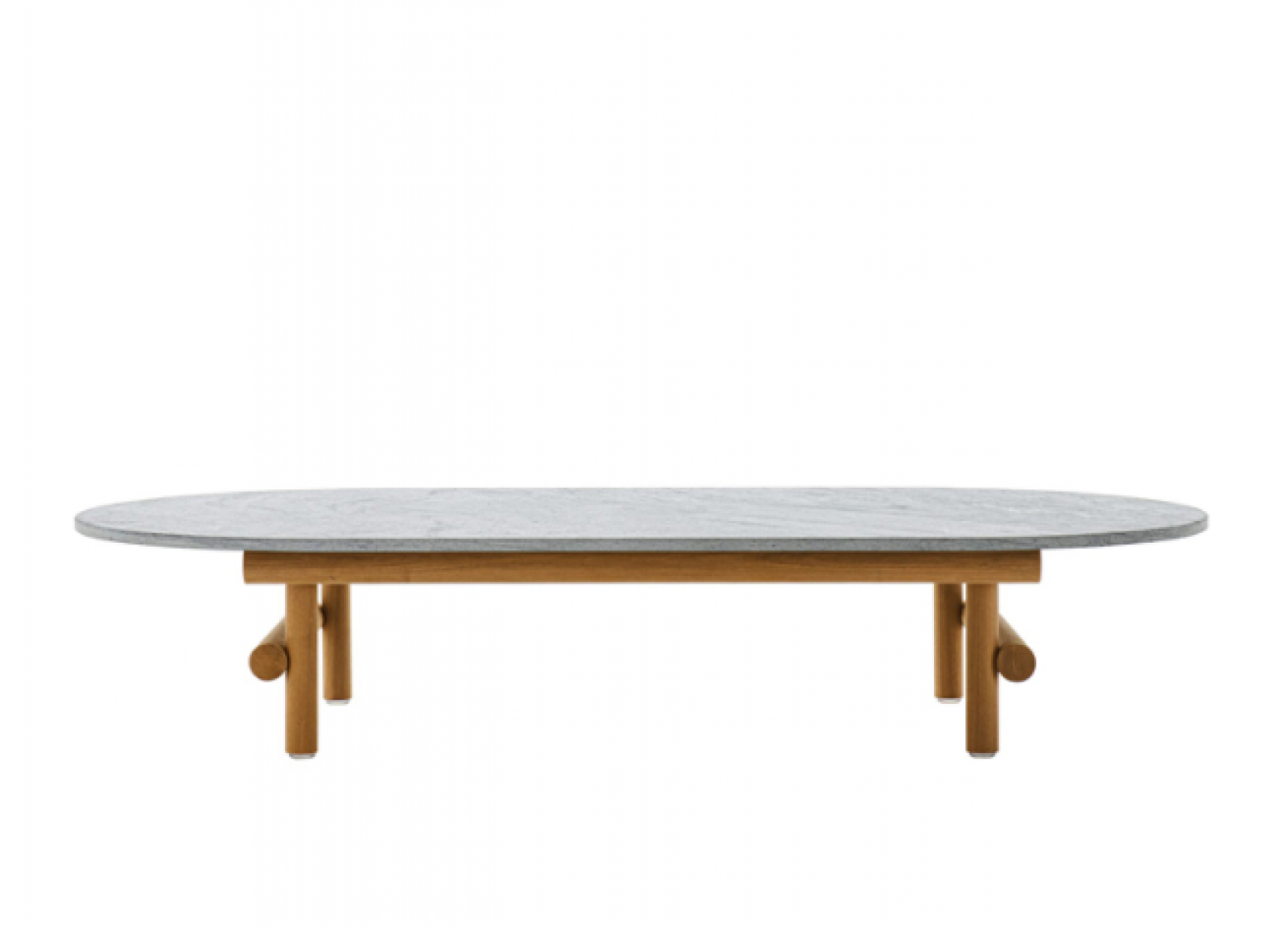 笋卯家居 Outdoor furniture Product 《Marble wooden outdoor tea table》【图0】