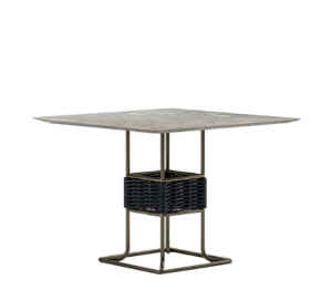 笋卯家居 Outdoor furniture product 《Stone rattan outdoor dining table》议价