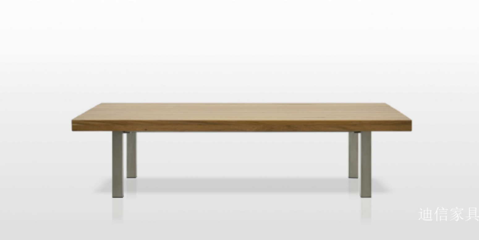迪信家具 Outdoor furniture product 《Simple wooden outdoor tea table》