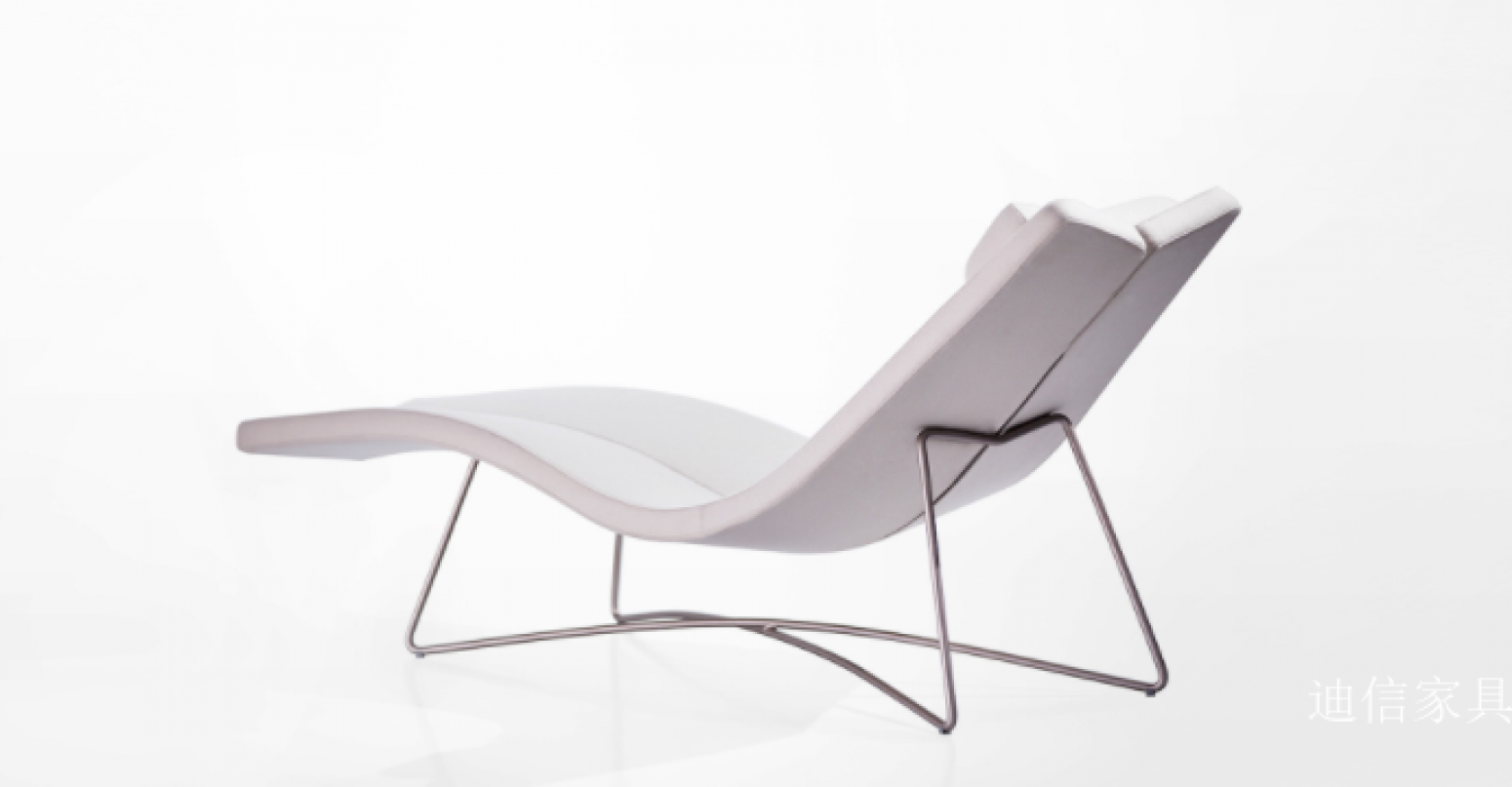 迪信家具 Home Furniture Product 《Light-toned curved lounge chair》【图0】