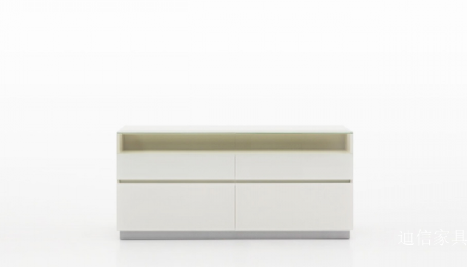 迪信家具 Home Furniture Product 《Simple white storage side cabinet》 迪信家具 Home Furniture Product 《Simple white storage side cabinet》【图1】