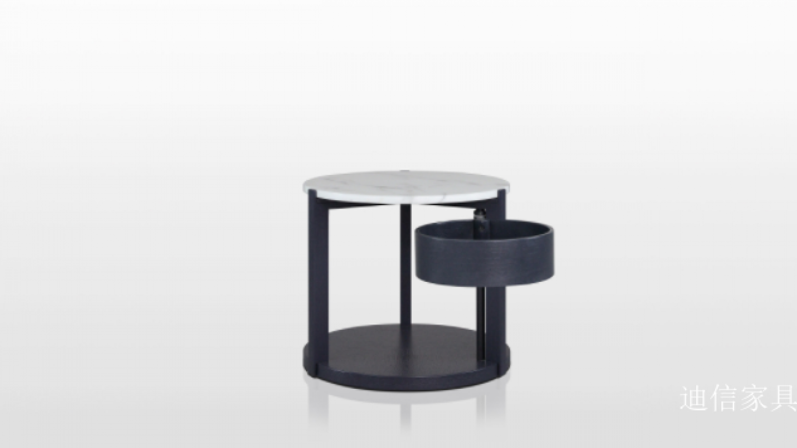迪信家具 Home Furniture Product 《Marble face round nightstand》【图1】