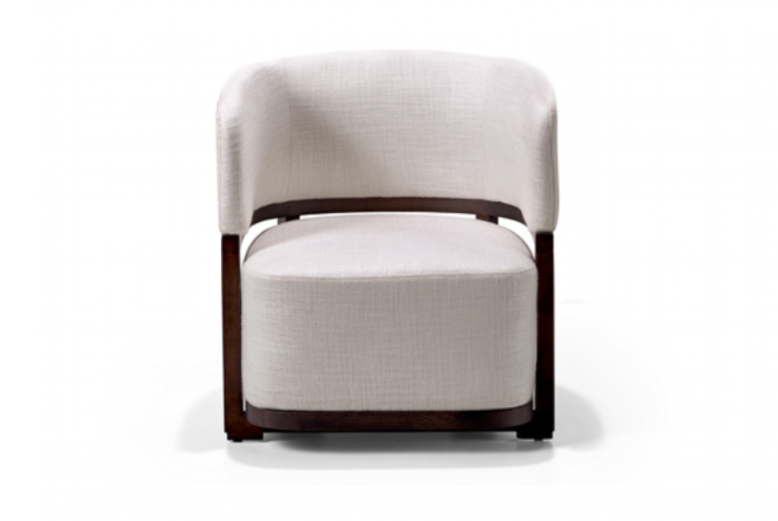 宝玛仕 Home Furniture Product 《Wooden frame fabric arc-shaped leisure chair》【图0】