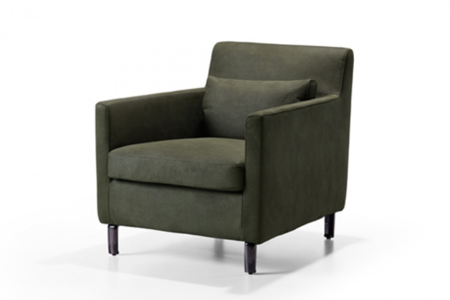 宝玛仕 Home Furniture product 《Deep olive green cloth leisure chair》