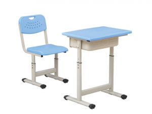 宏钻家具 Office furniture product 《Blue adjustable desks and chairs》议价