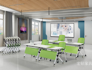 宏钻家具Office furniture《Foldable and mobile desks and chairs》
