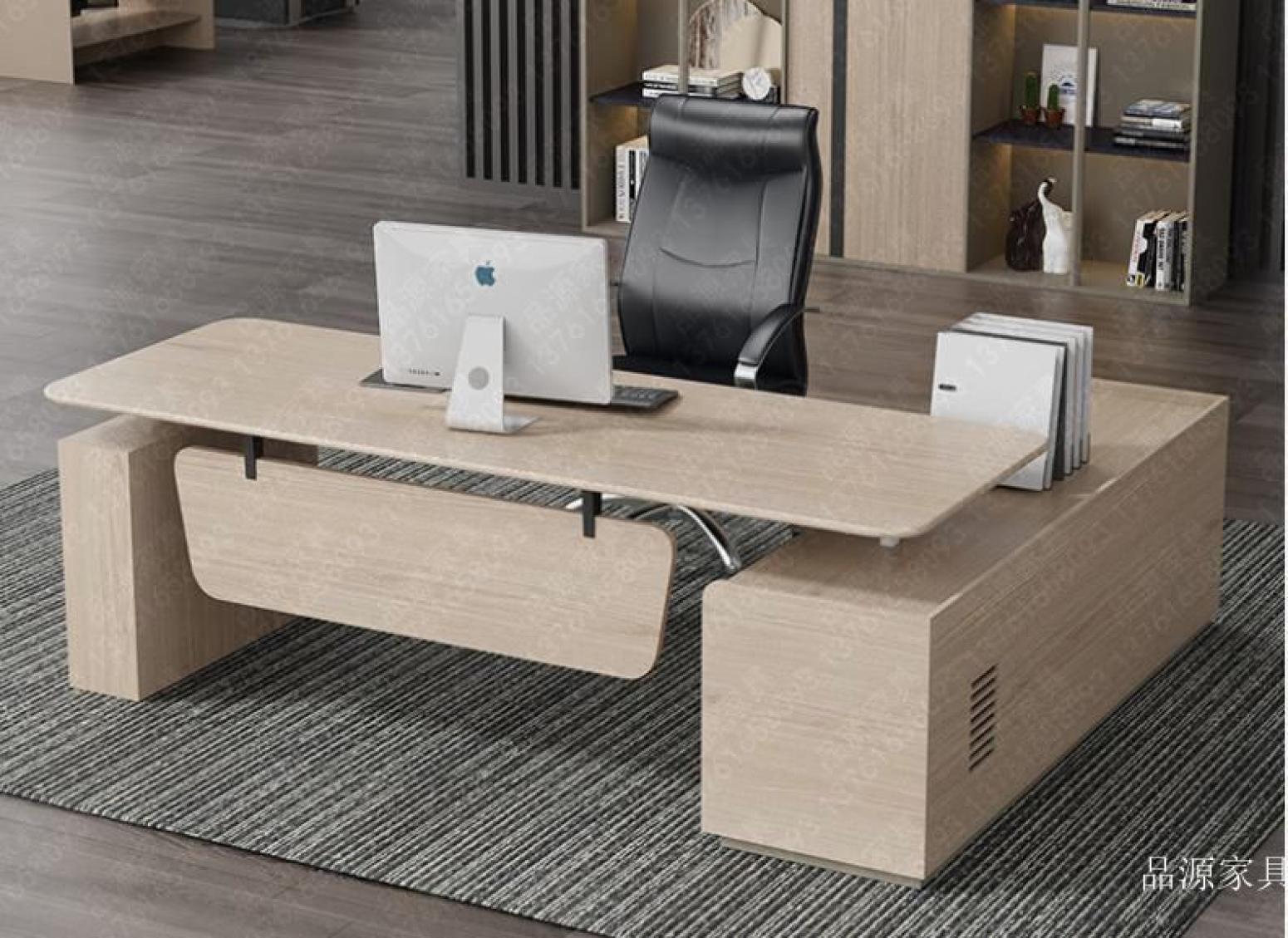 品源家具 Smart home Product 《Solid wood smart executive desk》【图0】