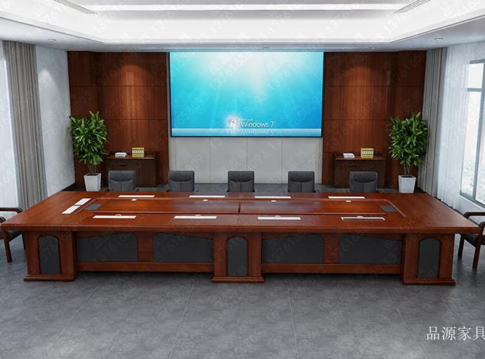 品源家具 Office furniture Product 《Traditional solid wood conference table》【图0】