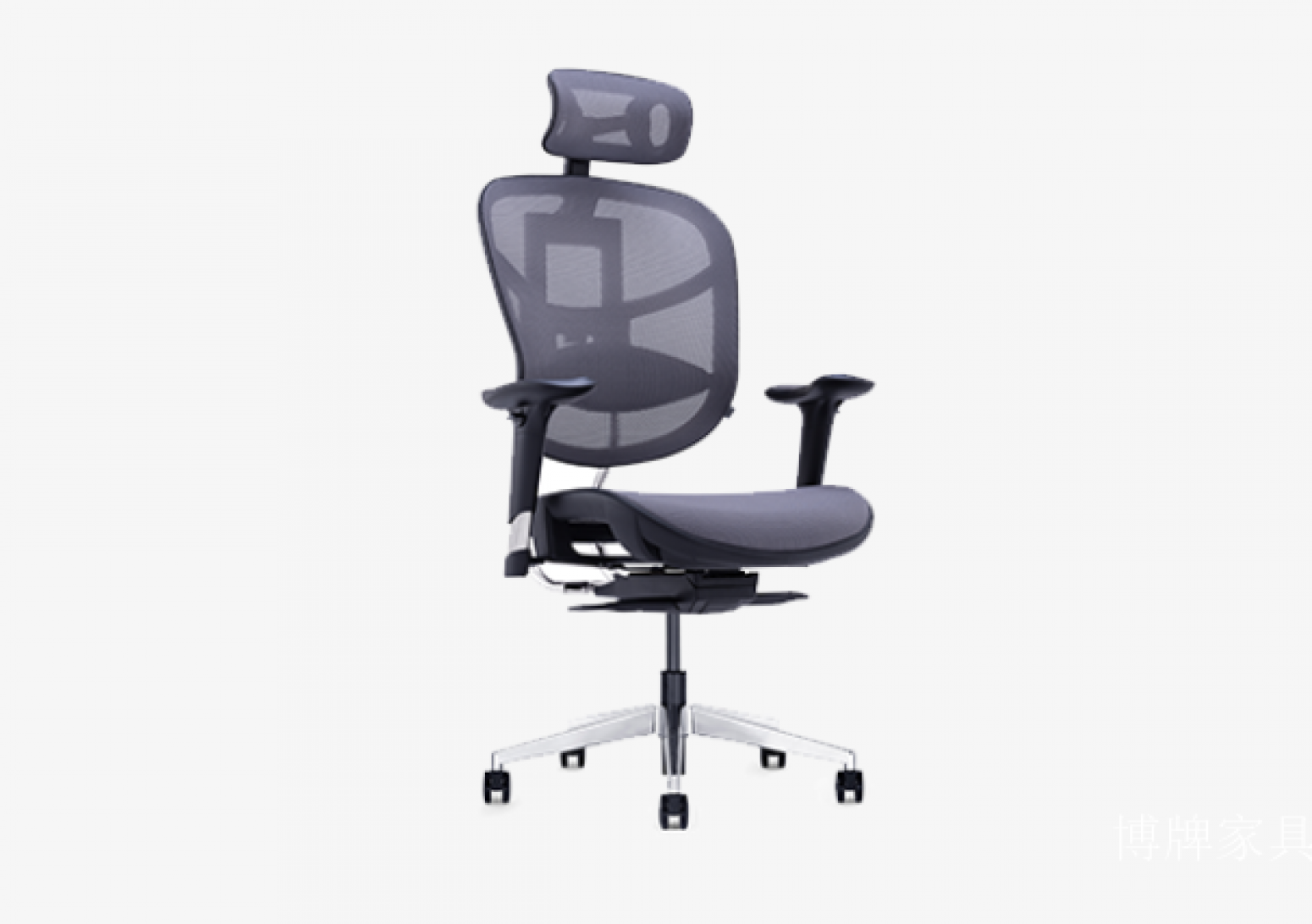 博牌家具 Office furniture product 《2D elevating armrest office chair》