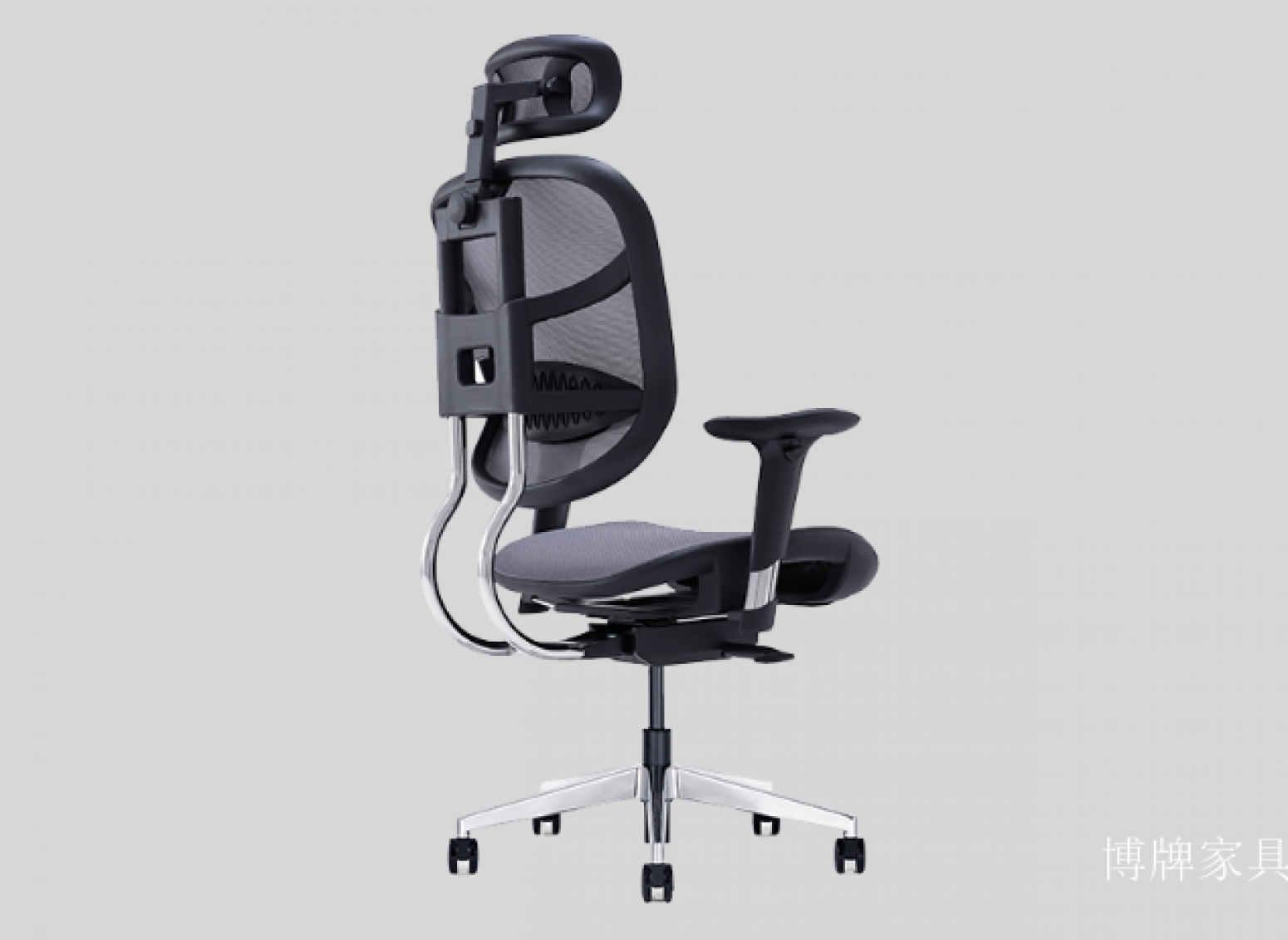 博牌家具 Office furniture Product 《2D elevating armrest office chair》【图1】