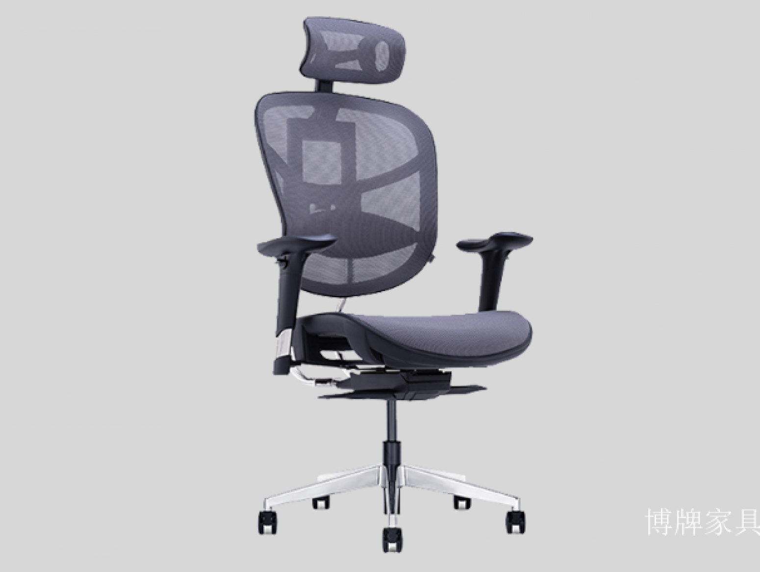 博牌家具 Office furniture Product 《2D elevating armrest office chair》【图2】