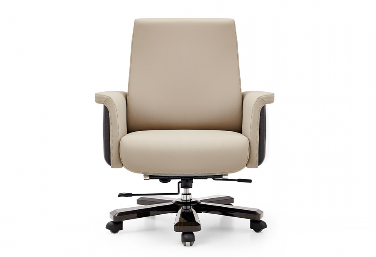 方政家具 Office furniture product 《Beige simple business office chair》
