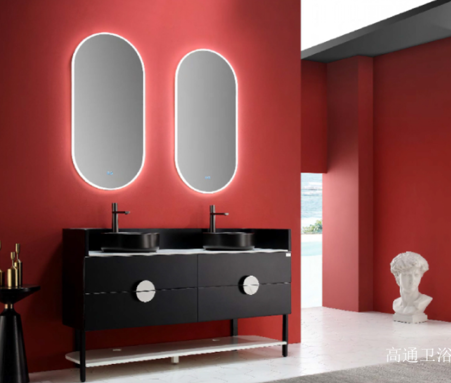 高通卫浴 Bathroom furniture Product 《Light atmosphere of luxury bathroom ark》【图1】