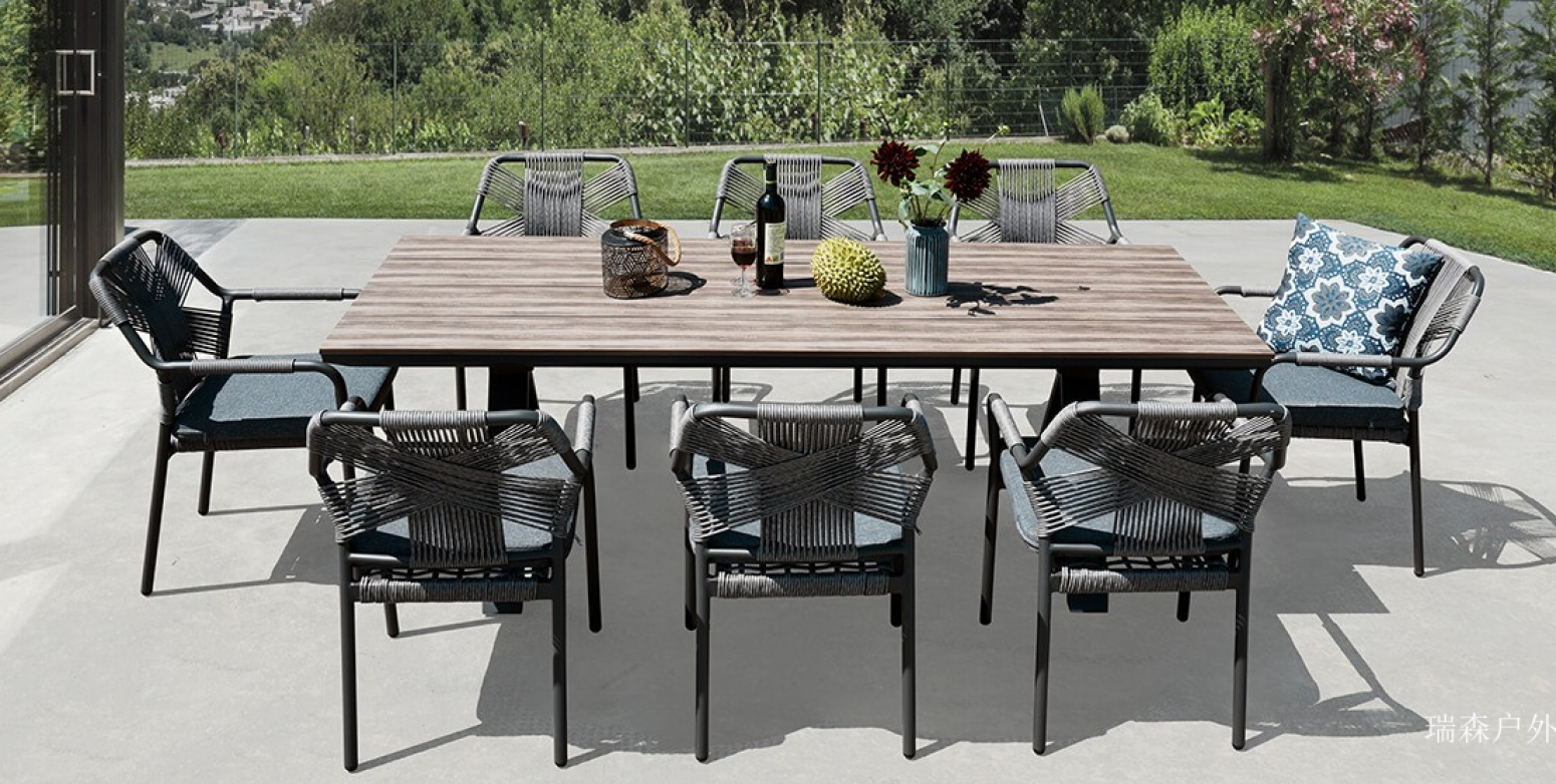 瑞森户外 Outdoor furniture Product 《Simple natural outdoor eat desk and chair》 瑞森户外 Outdoor furniture Product 《Simple natural outdoor eat desk and chair》【图0】