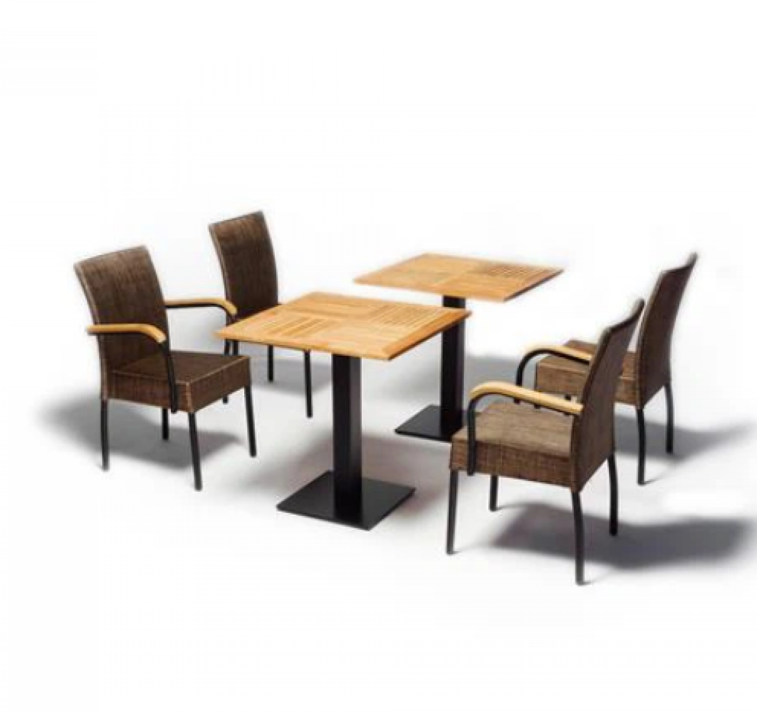 艺心家居 Outdoor furniture product 《Simple rattan outdoor table and chair》