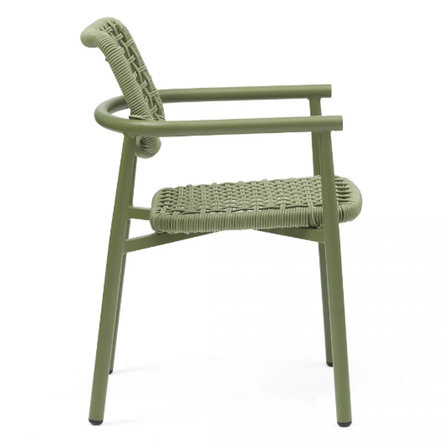 艺心家居 Outdoor furniture Product 《Olive green woven outdoor armchairs》【图0】