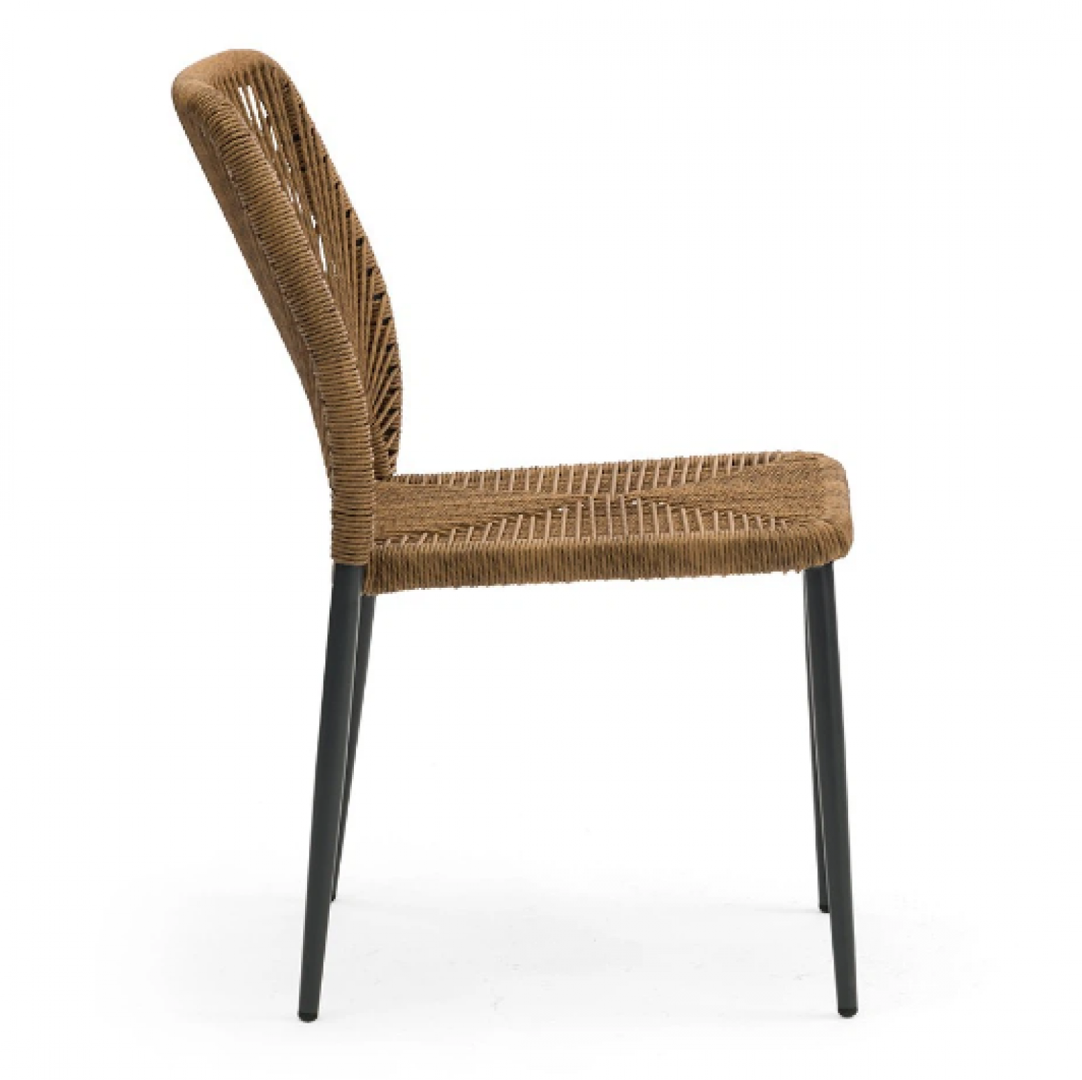 艺心家居 Outdoor furniture Product 《Brown rope outdoor lounge chair》【图0】