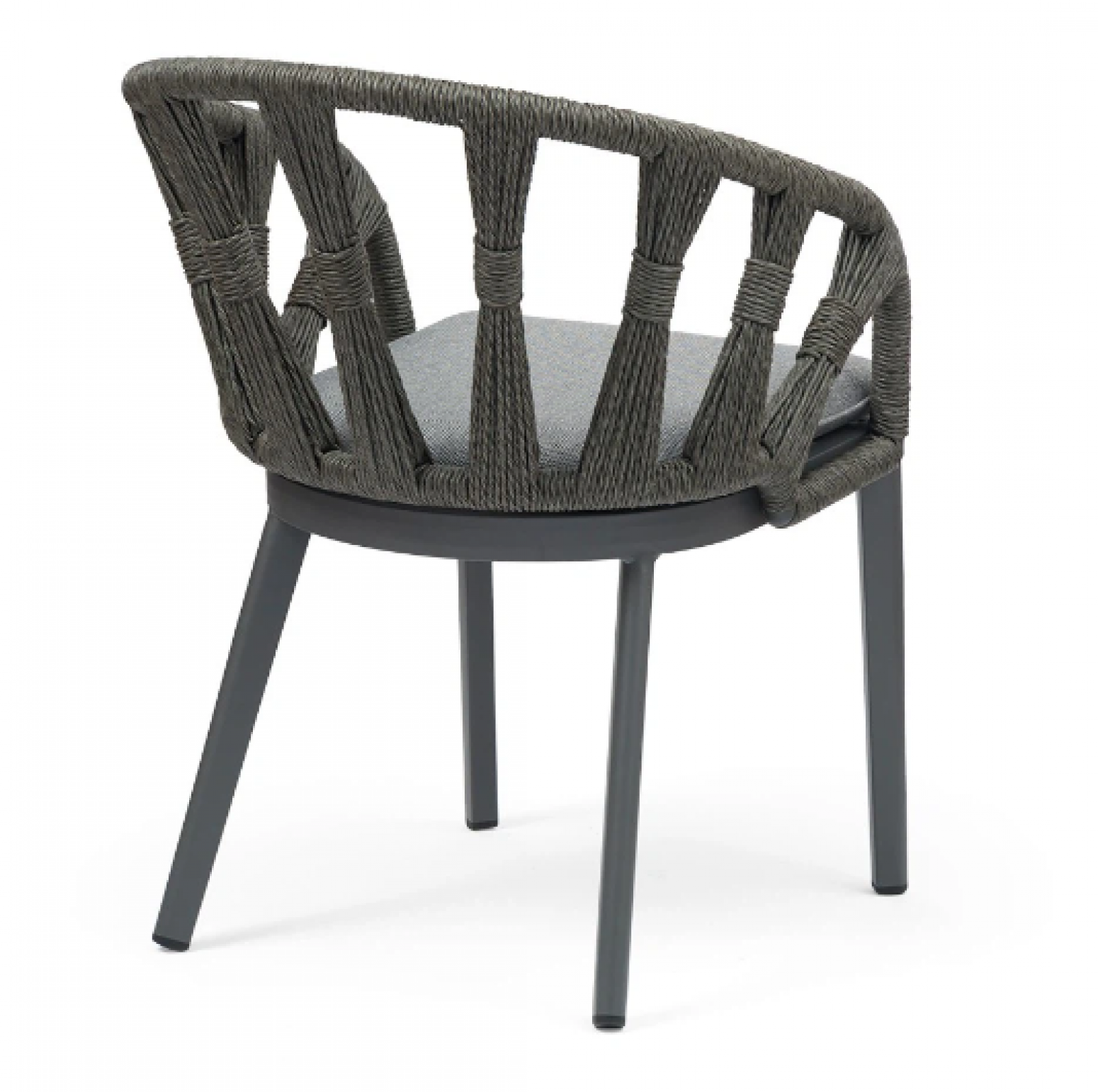 艺心家居 Outdoor furniture Product 《Rope-braided curved outdoor chair》【图3】