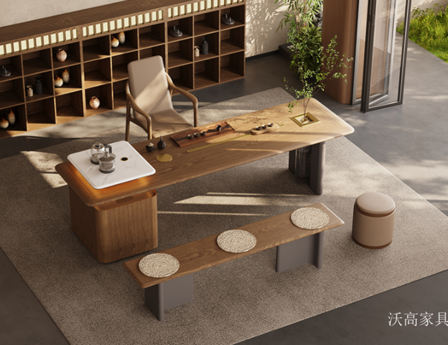 沃高家具 Home Furniture Product 《Fairyland Tea Terrace》【图1】