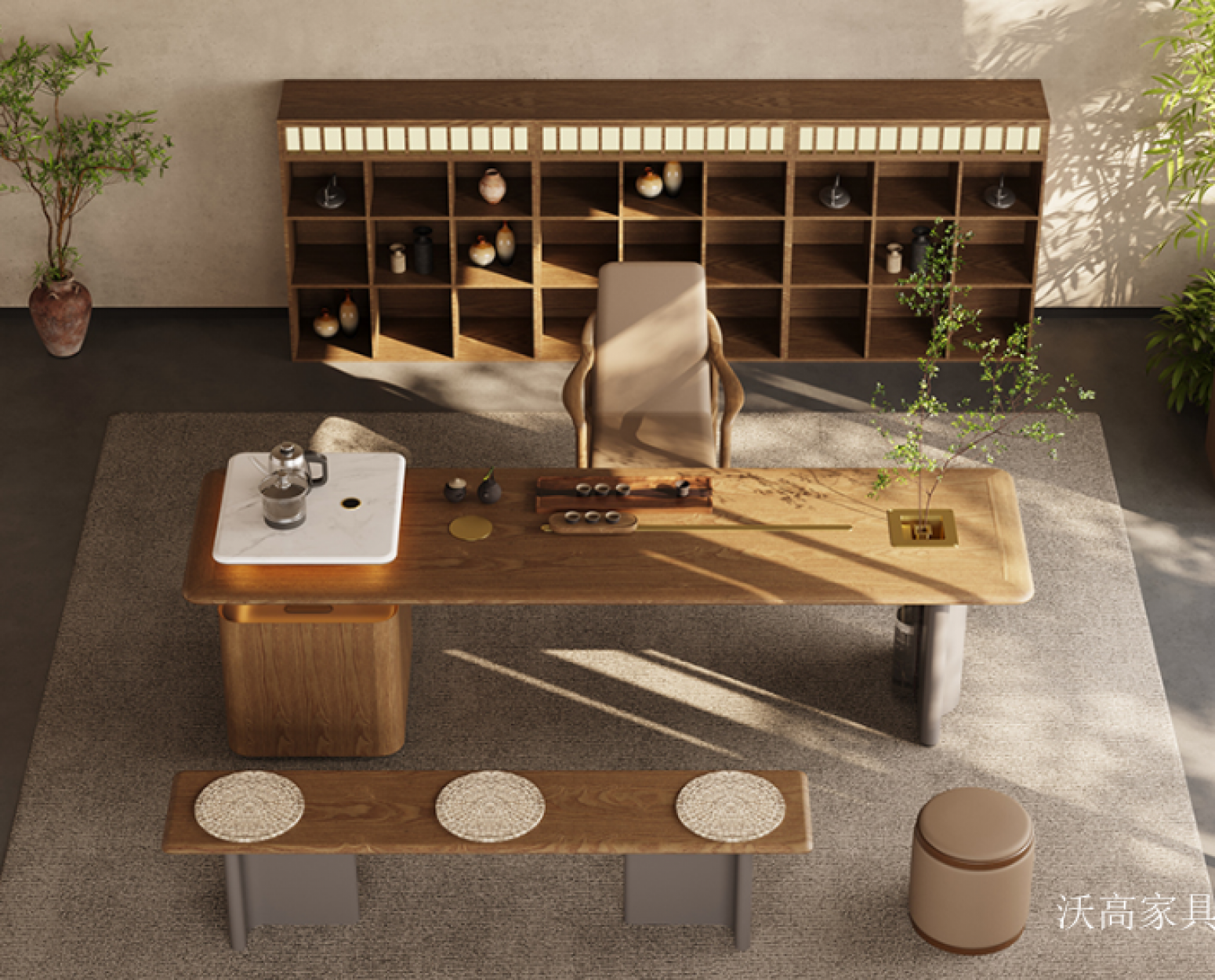 沃高家具 Home Furniture Product 《Fairyland Tea Terrace》【图2】