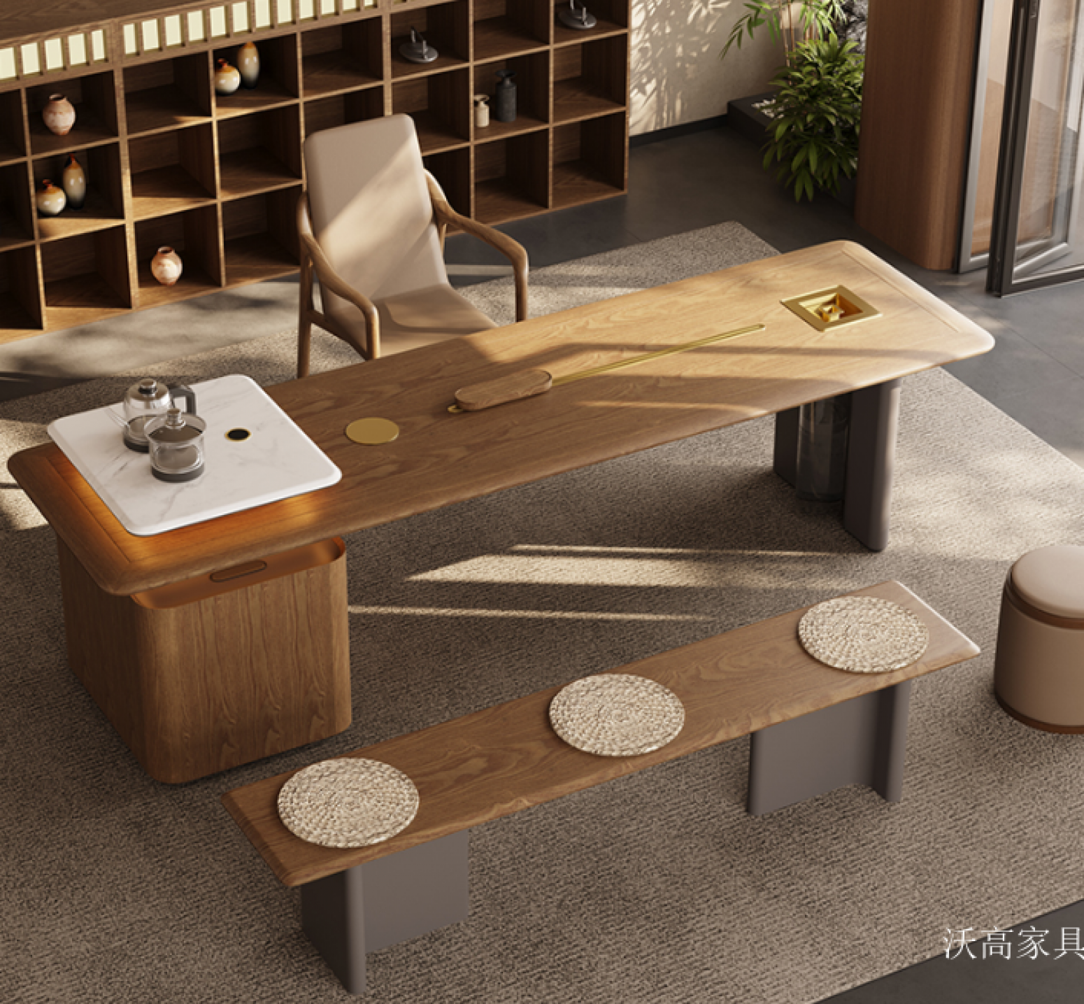 沃高家具 Home Furniture Product 《Fairyland Tea Terrace》【图3】
