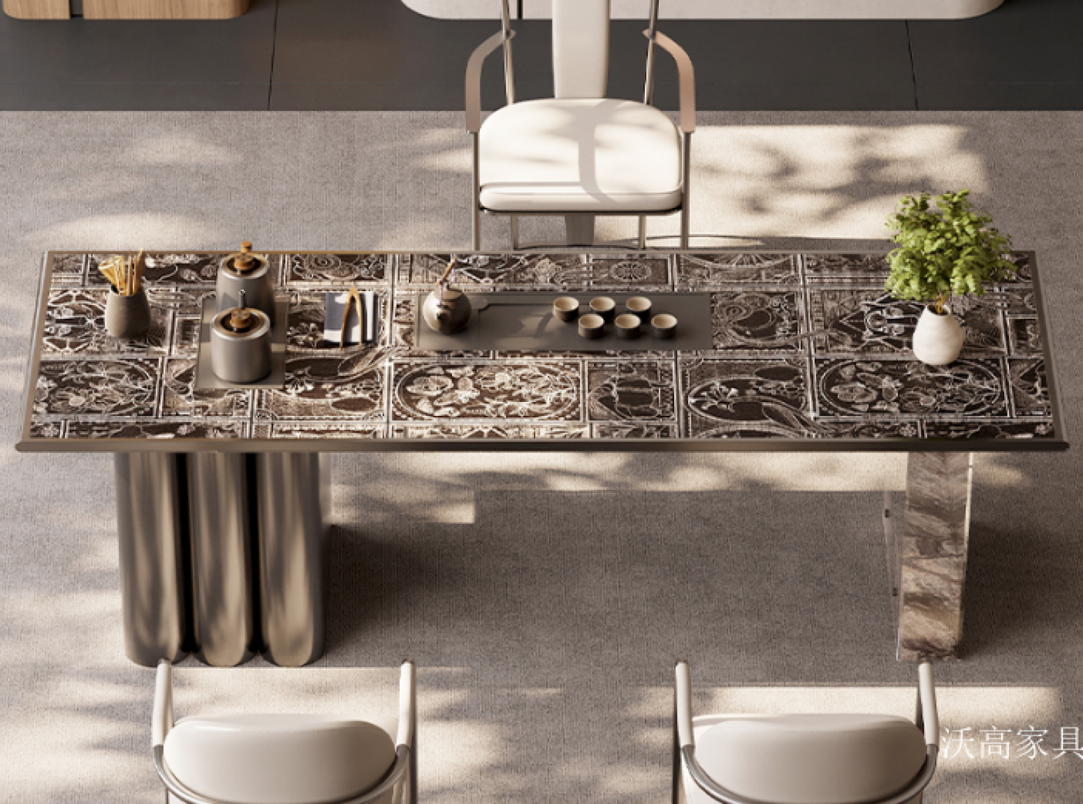 沃高家具 Home Furniture Product 《Contemplative tea table》【图3】