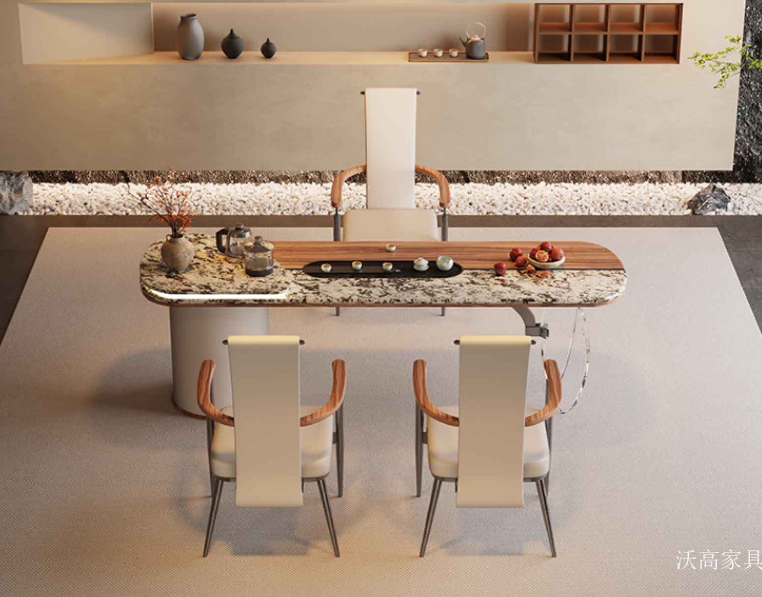 沃高家具 Home Furniture Product 《Bright Moon Tea Table》【图2】