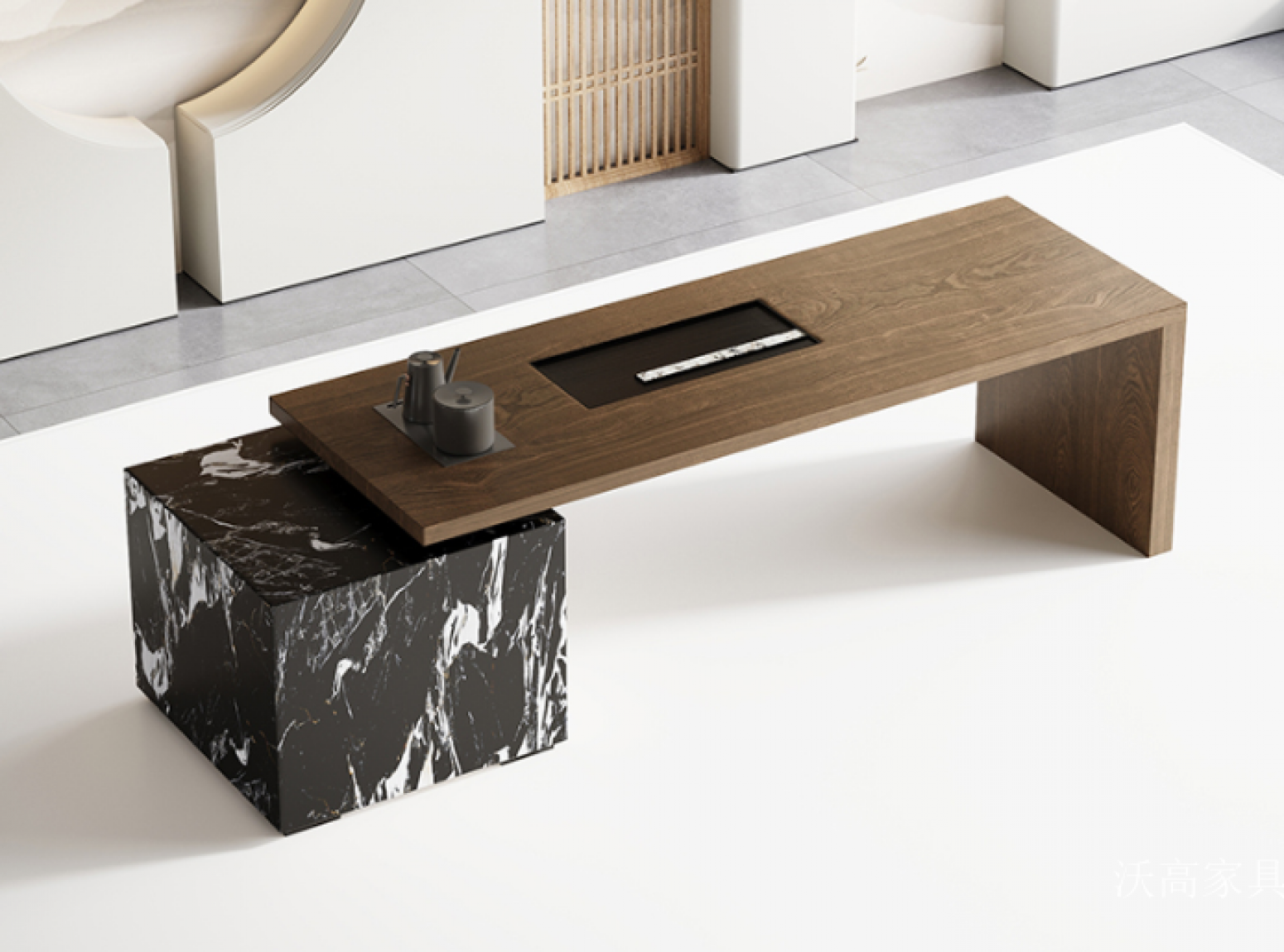 沃高家具 Home Furniture product 《Ningqu Tea Table》